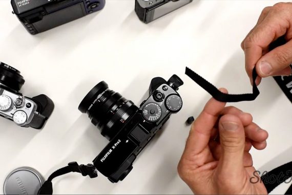 How to attach a camera strap