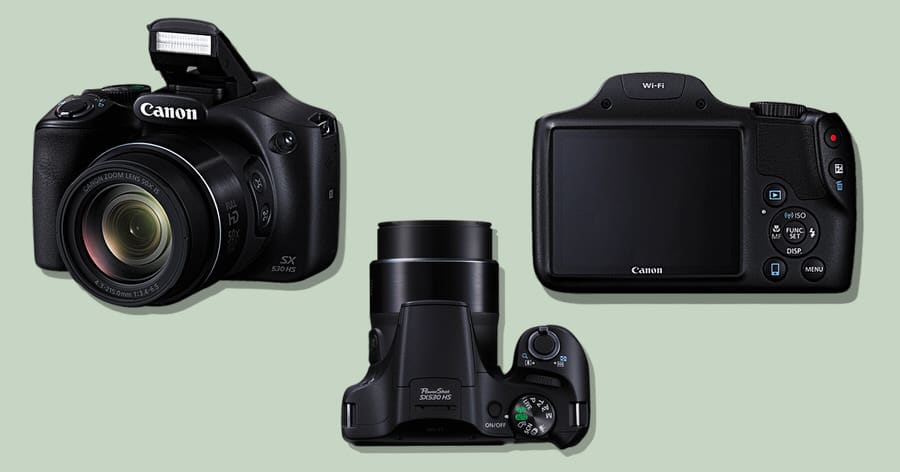 Canon adds SX530 HS big-zoom bridge camera PowerShot line up