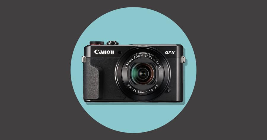 Canon PowerShot G7 X Mark II Digital Camera, HD 1080p, 20MP, 4.2X