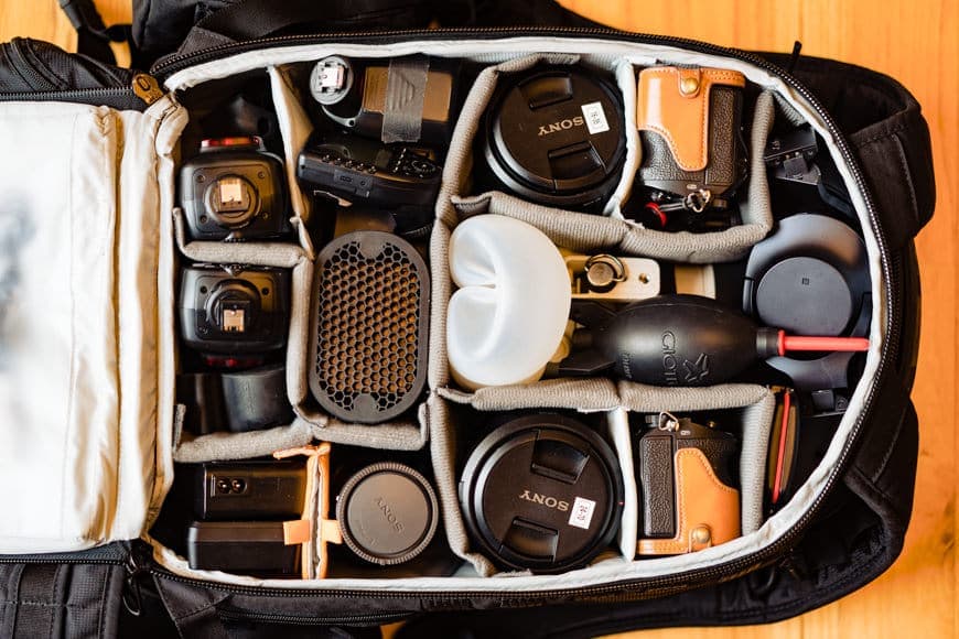 The Best Waterproof Camera Bag - Ten Digit Grid
