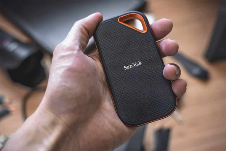 The SanDisk Extreme PRO Portable SSD is great value when you consider the capacities, size, speed and durability.