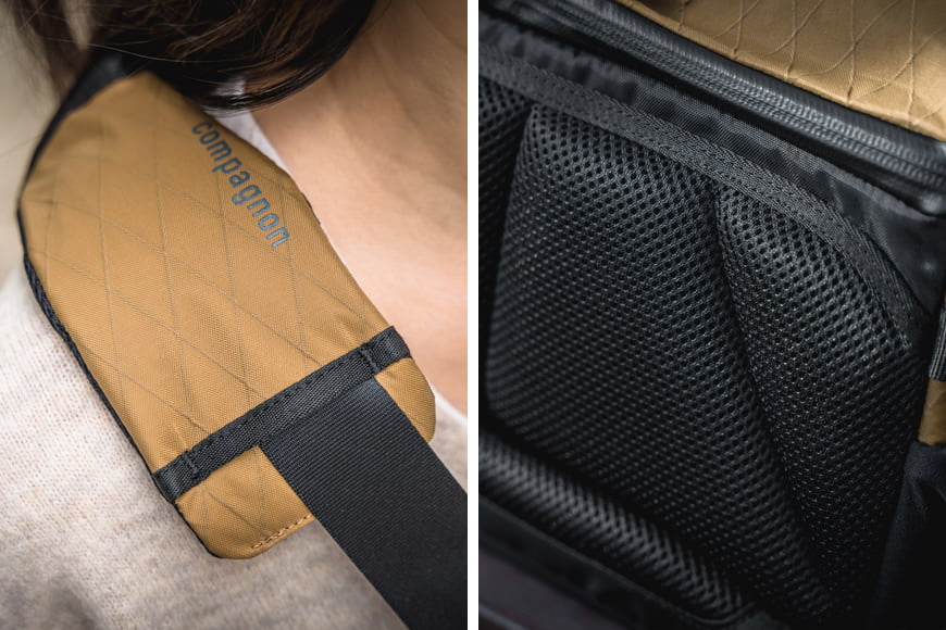 The Sling 11 features a nice amount of padding along the main body contact points.