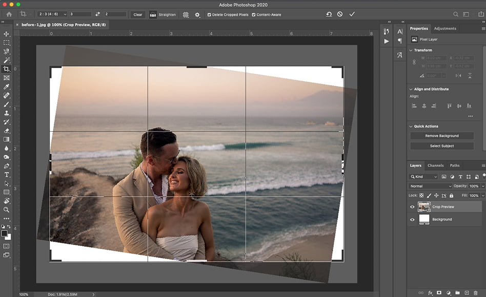 How To Use Content Aware Fill In Photoshop (2 Ways)