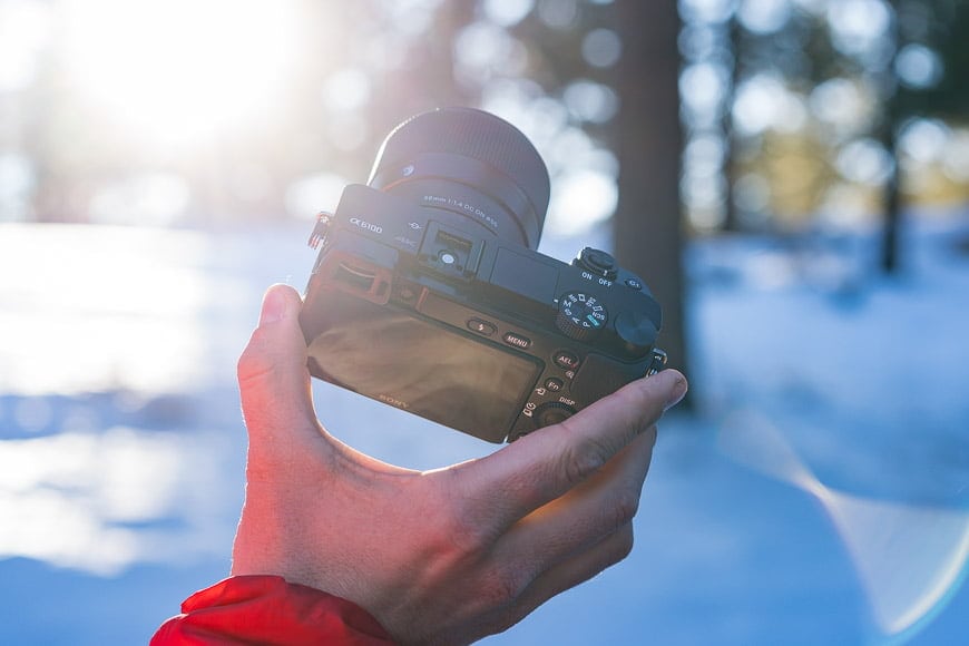 The Sony a6100 has many upgraded features.