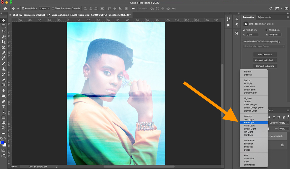 How To Blend Two Pictures Together In Photoshop How To Blend Colors
