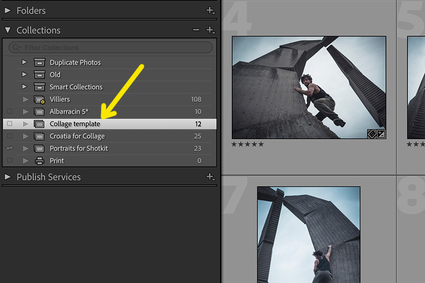 Step 1 - find your photos in Lightroom