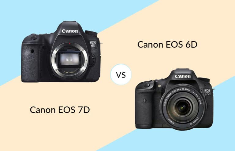 Canon 6d Vs 7d Popular Dslr Camera Comparison