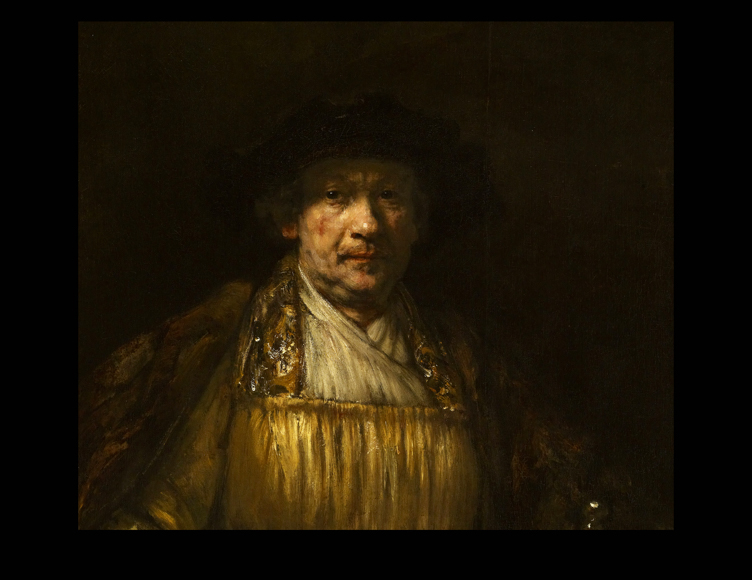 Self Portrait of the Dutch master.