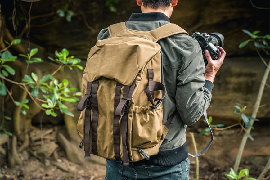 The Wotancraft Pilot Travel Camera Backpack is comfortable, ergonomic, solid, and very durable.