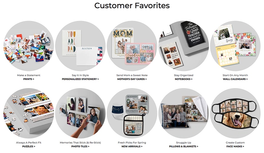 Shutterfly offers prints, canvas prints, gifts and more