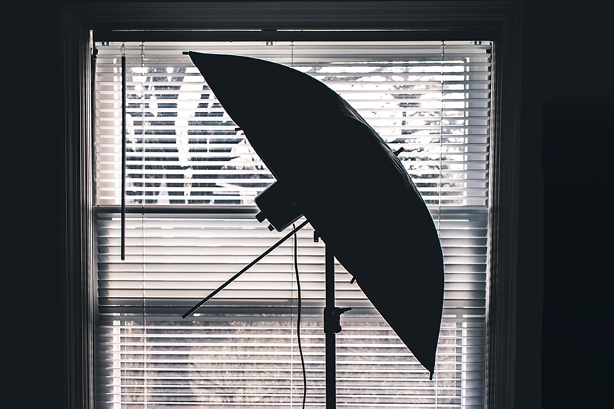 umbrella with window