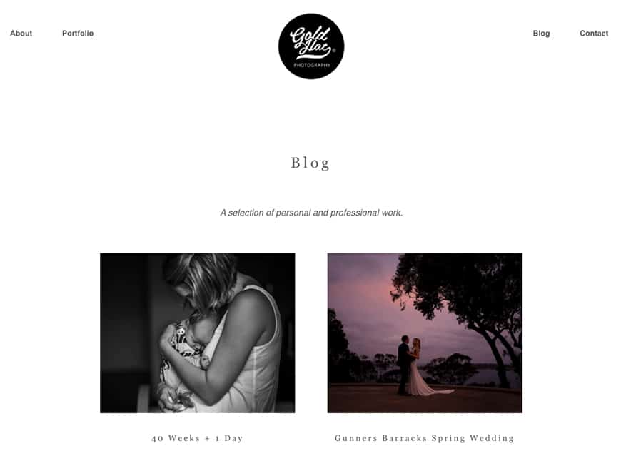 Photography blog as a marketing tool