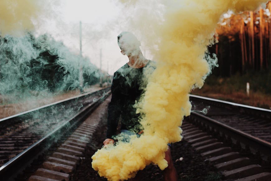 Guide to Safe & Fun Smoke Bomb Photography for Beginners