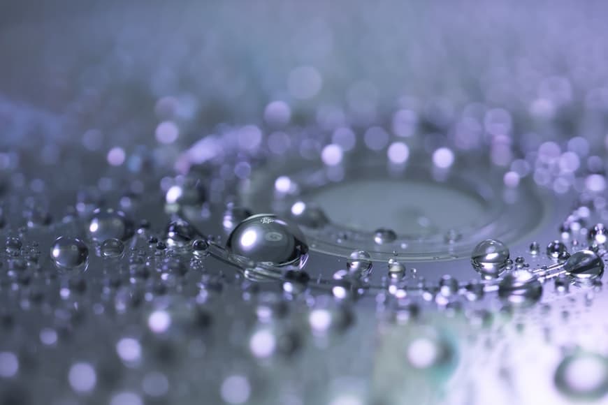 Macro photography of bubbles