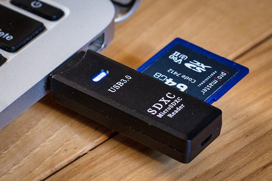 New USB SD Card Player Read Windows and Mac Memory Card Adapter