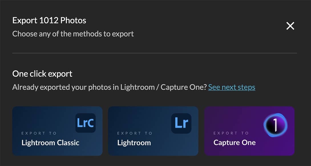 aftershoot capture one and lightroom compatibility