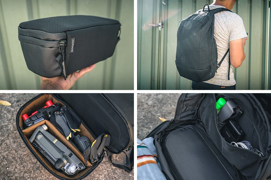 Use it as cube storage within the McKinnon Camera Pack and then expand it to a handy day pack!