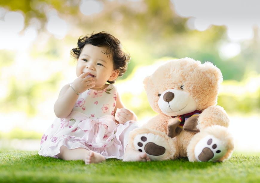 Young Beautiful Girl Big Teddy Bear Stock Photo 410481409 | Shutterstock