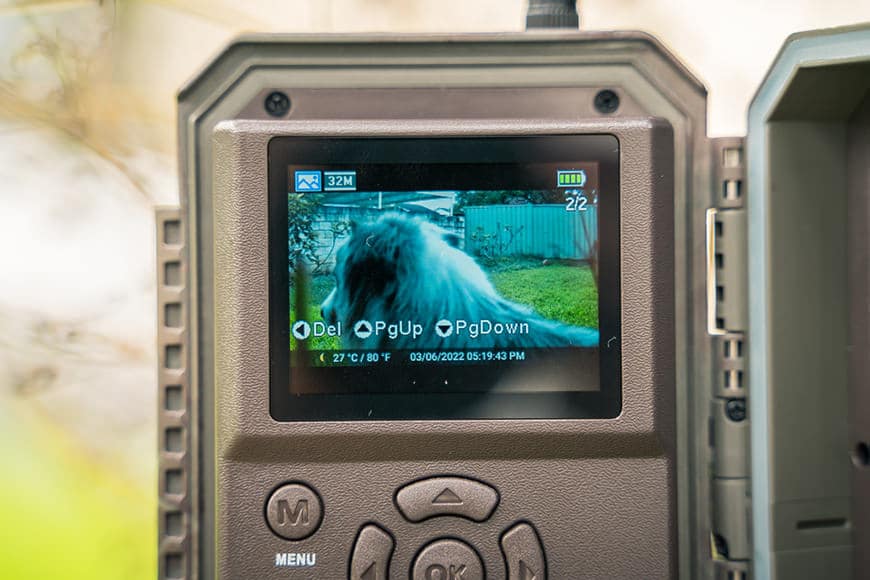You can easily and quickly review your footage within the Blaze Video A280W internal software