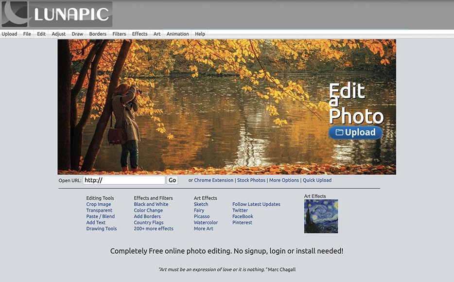 LunaPic, Free Online Photo Editor