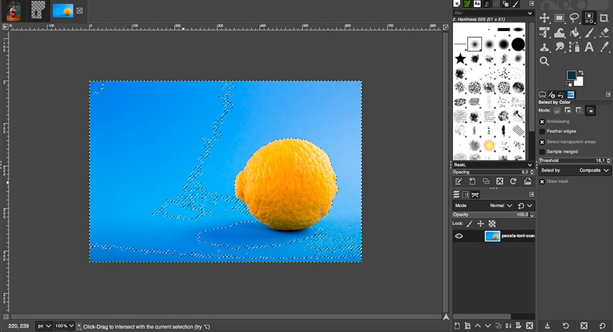 How to Remove Background In GIMP