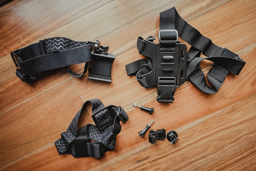 Chest-mounted Mobile Phone Holder, First-person Perspective Adjustable  Chest Strap Headband Sports Camera Chest-mounted Vlog Video Shooting  Outdoor Li