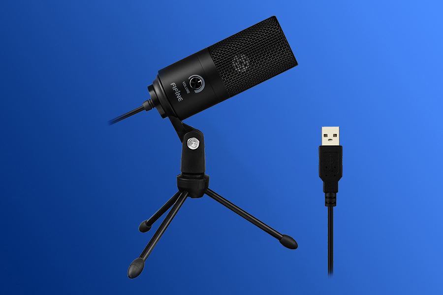 Usb Microphone Metal Condenser Recording Cardioid Mic For Pc, Latops,  Windows/mac, With Tripod Stand, Suitable For Streaming, Online Class, Zoom,  Yout
