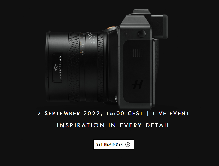 hasselblad new 2022 camera