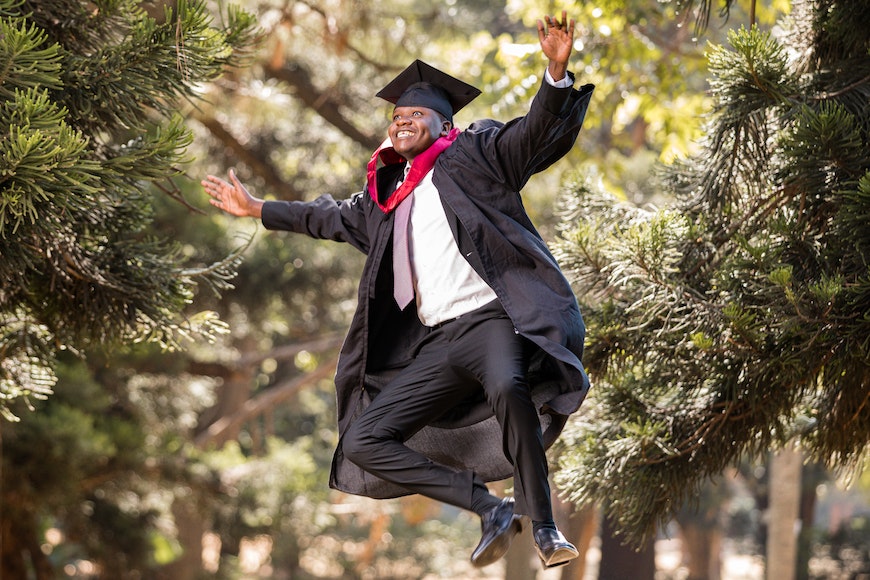 Grad Student Stock Photo - Download Image Now - Graduation, Portrait, High  School - iStock