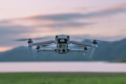 UAV drone in flight