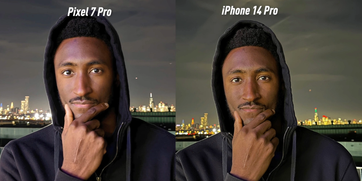 smartphone post-processing comparison