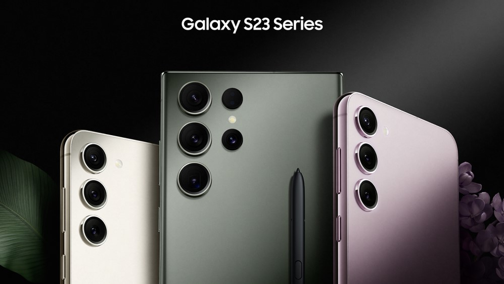 photo of new samsung galaxy s23 phones