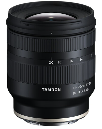 photo of tamron 11-20mm lens
