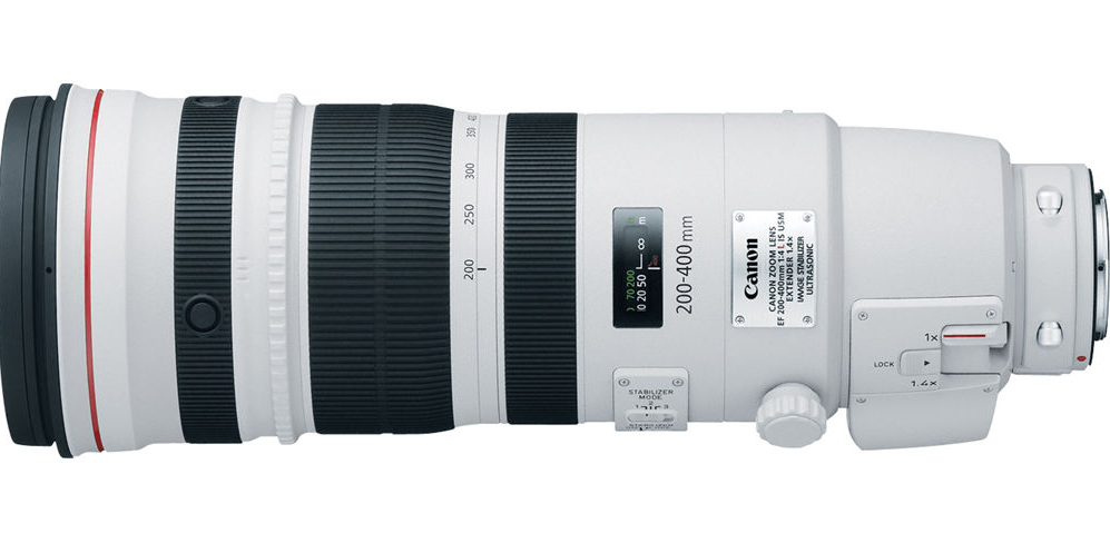 a large white camera lens on a white background.