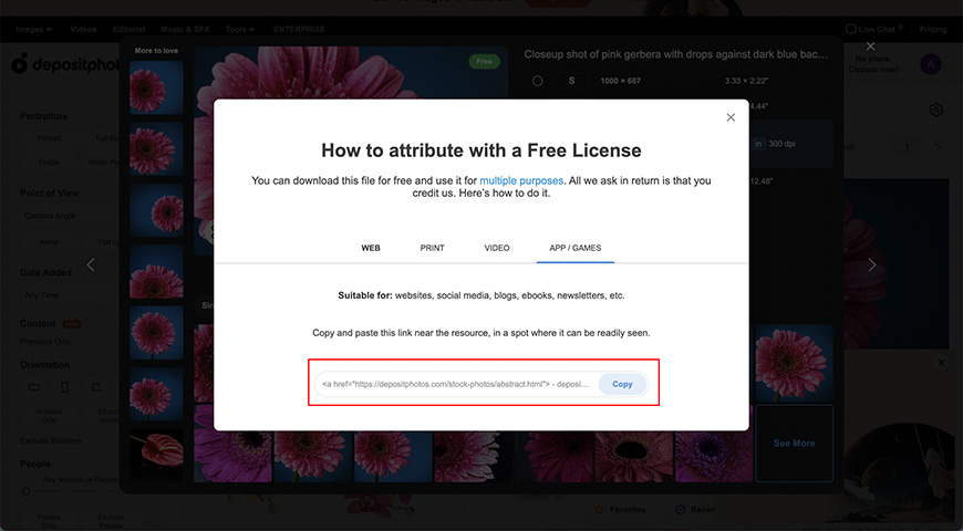 how to activate with a free license Depositphotos.