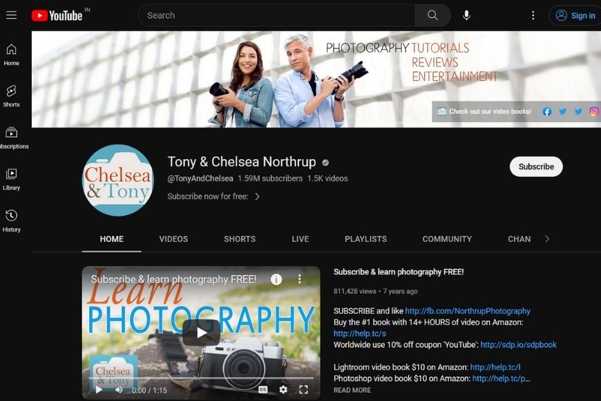TonyChelsea Northrup on youtube