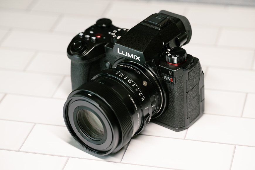 Panasonic LUMIX S5 II with sigma 65mm f2 lens.