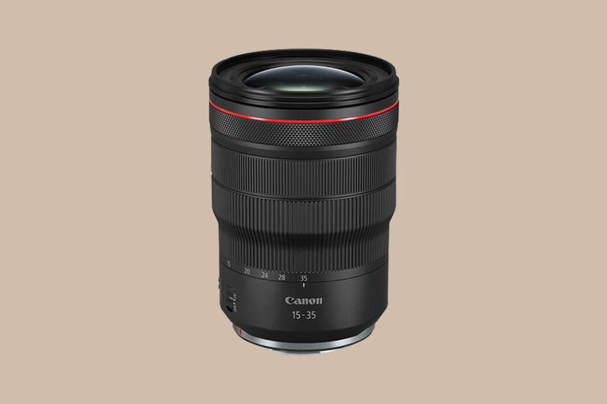 A Canon RF 15-35mm f/2.8L IS USM