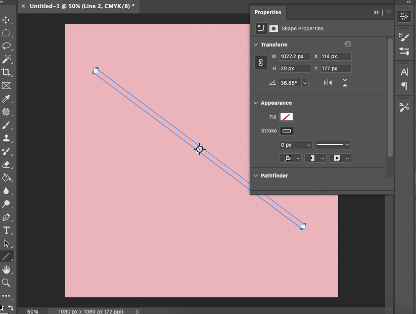 How to draw a line in adobe illustrator.