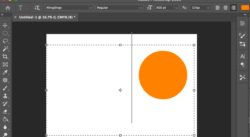 How to create a circle in adobe illustrator.