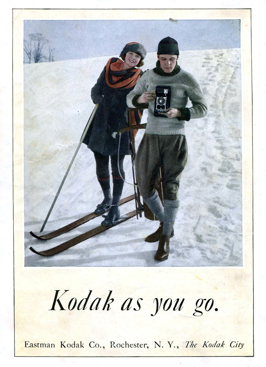 An old ad for kodak as you go.