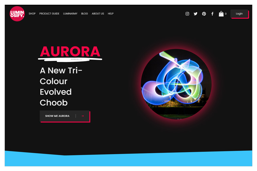 Aurora - a new tricolour evolved choo.