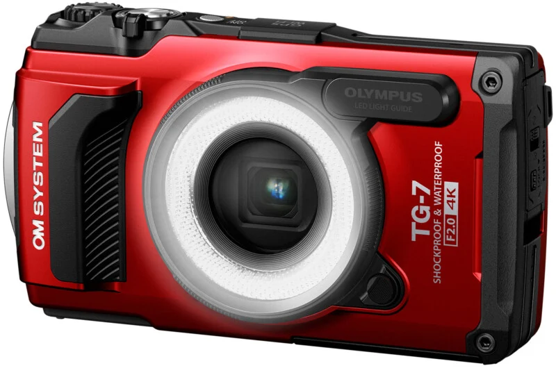 Olympus tg7 waterproof camera.