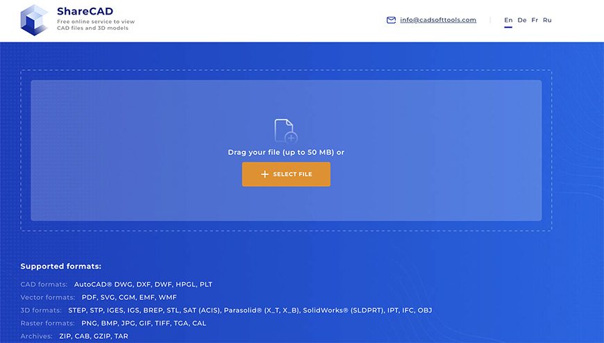 A screen shot of a website with a blue background.