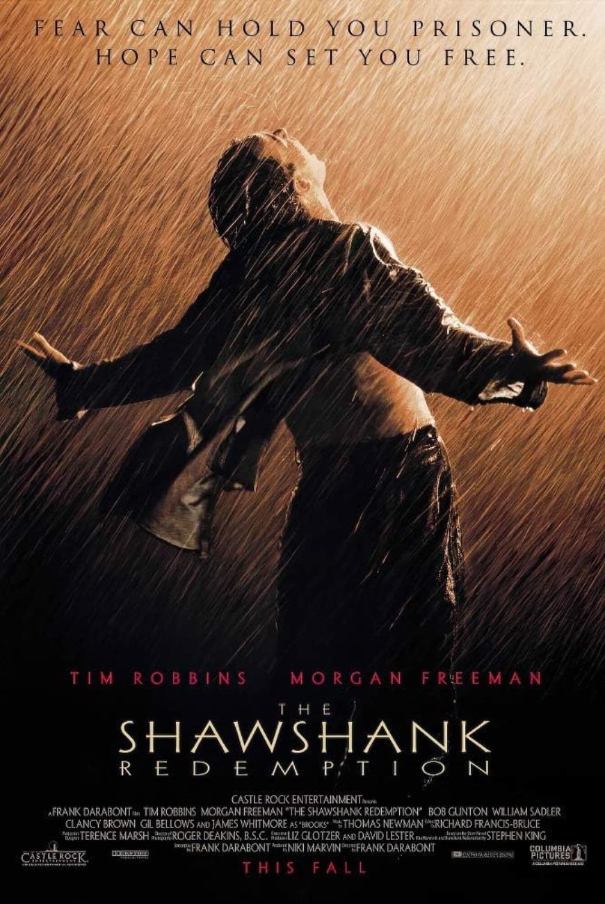 The shawshank redemption poster.