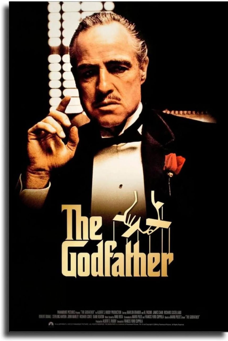 The godfather movie poster.