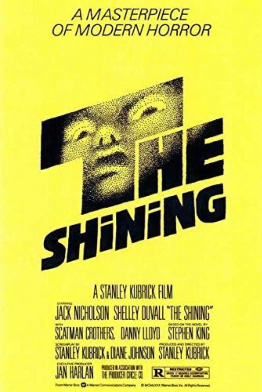 The shining movie poster.