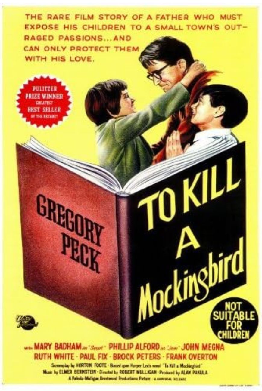 To kill a mockingbird movie poster.