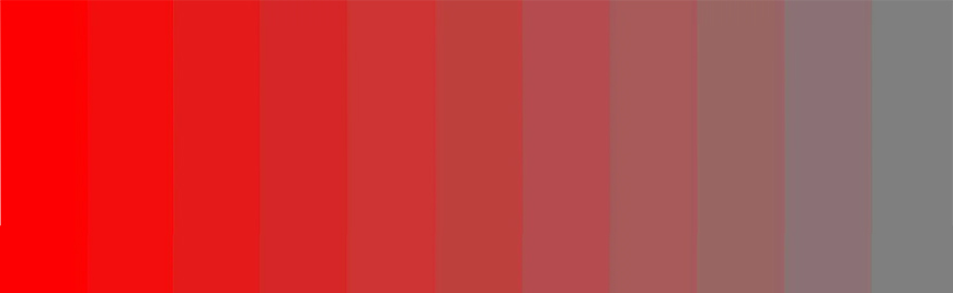 A red and grey color palette.