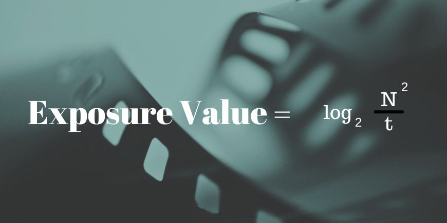 Exposure value of a film.